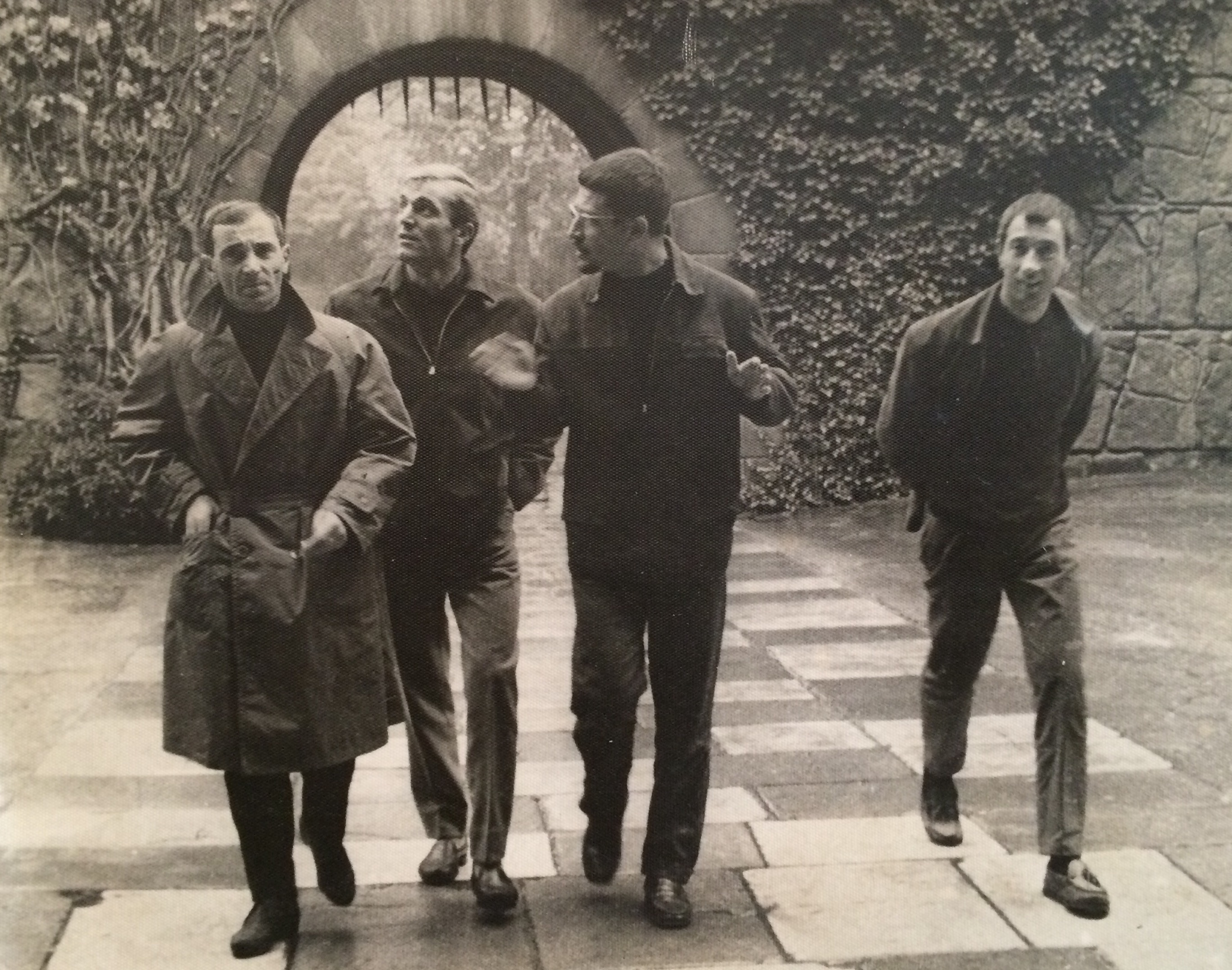 Charles Aznavour promo with his manager, Pierre, & Fran&ccedil;ois
