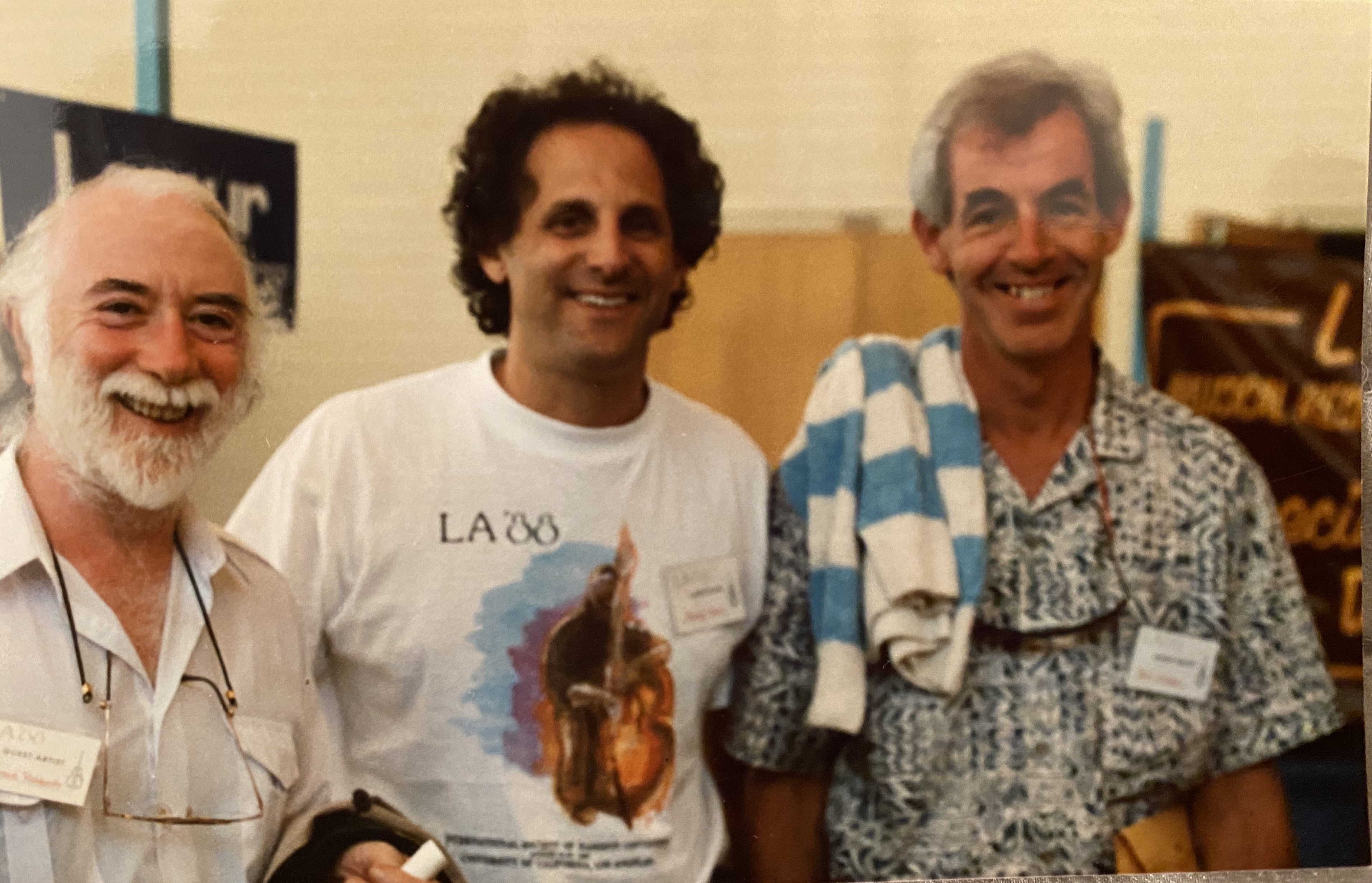 Fran&ccedil;ois, Barry Green, Paul Ellison, LA ISB 1988
