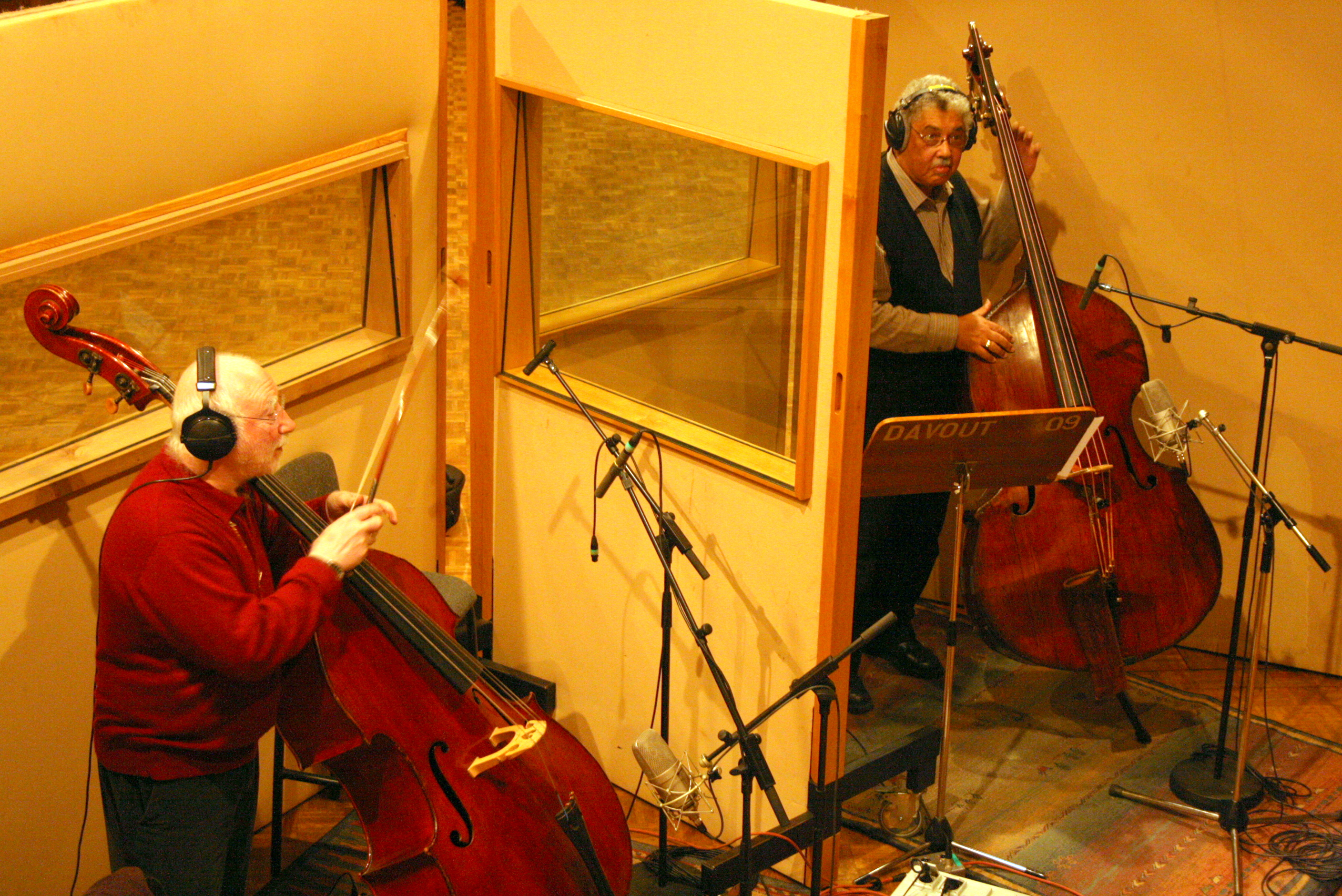 Fran&ccedil;ois & Rufus Reid, Studio Davout, Paris
